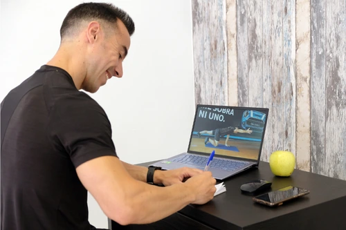 Entrenamiento online de Carlos Casado.